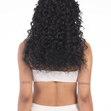4 Clip Volumizer (Curly) Natural Black