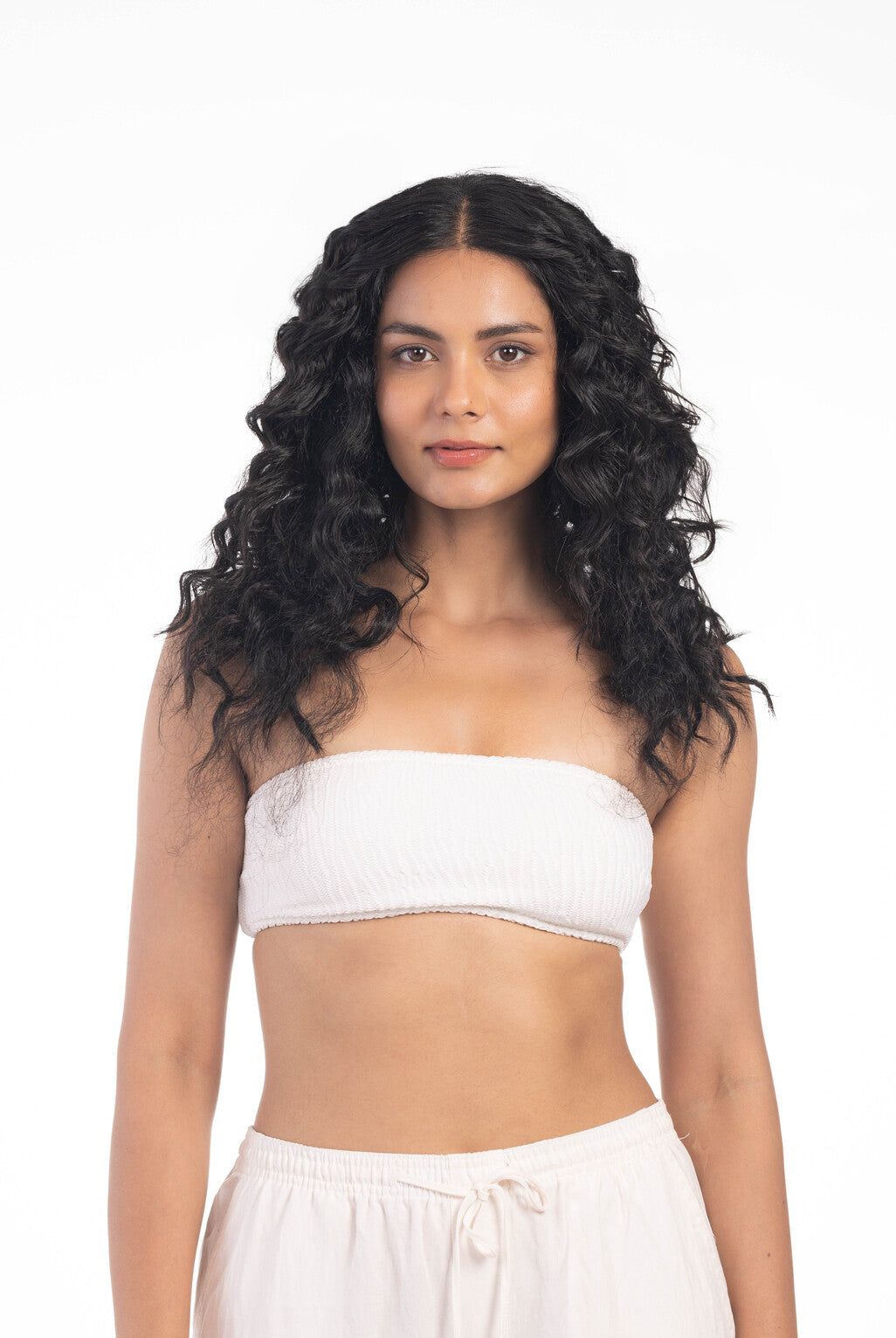 2 Clip Side Patches (Curly) Natural Black