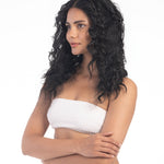 2 Clip Side Patches (Curly) Natural Black