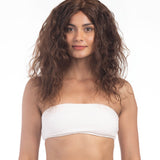 Silk Based Wigs (Curly) Medium Chocolate Brown