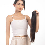 Ponytail Clutcher Dark Brown