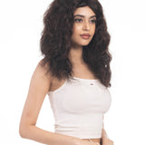 Extension Wigs (Curly) Dark Brown