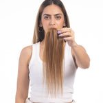 1 Clip Invisible Patch Light Golden Brown