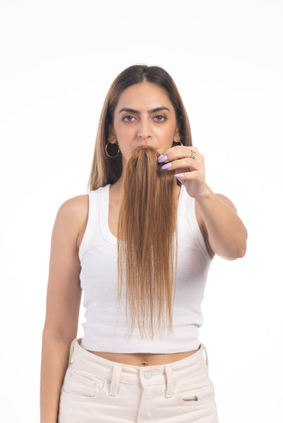 1 Clip Invisible Patch Light Golden Brown