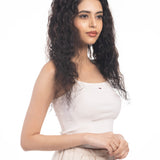 2 Clip Side Patches (Curly) Dark Brown