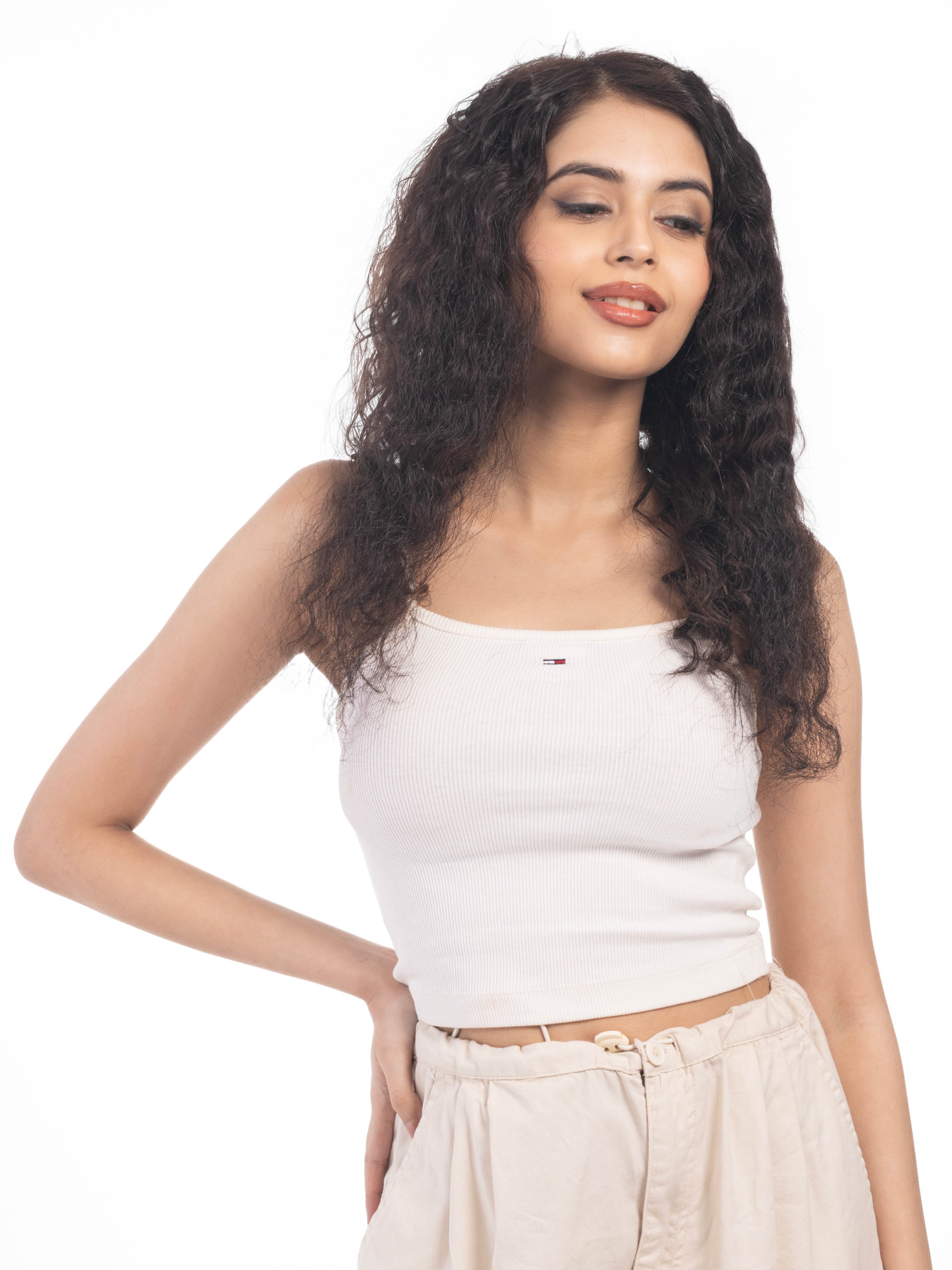 2 Clip Side Patches (Curly) Dark Brown