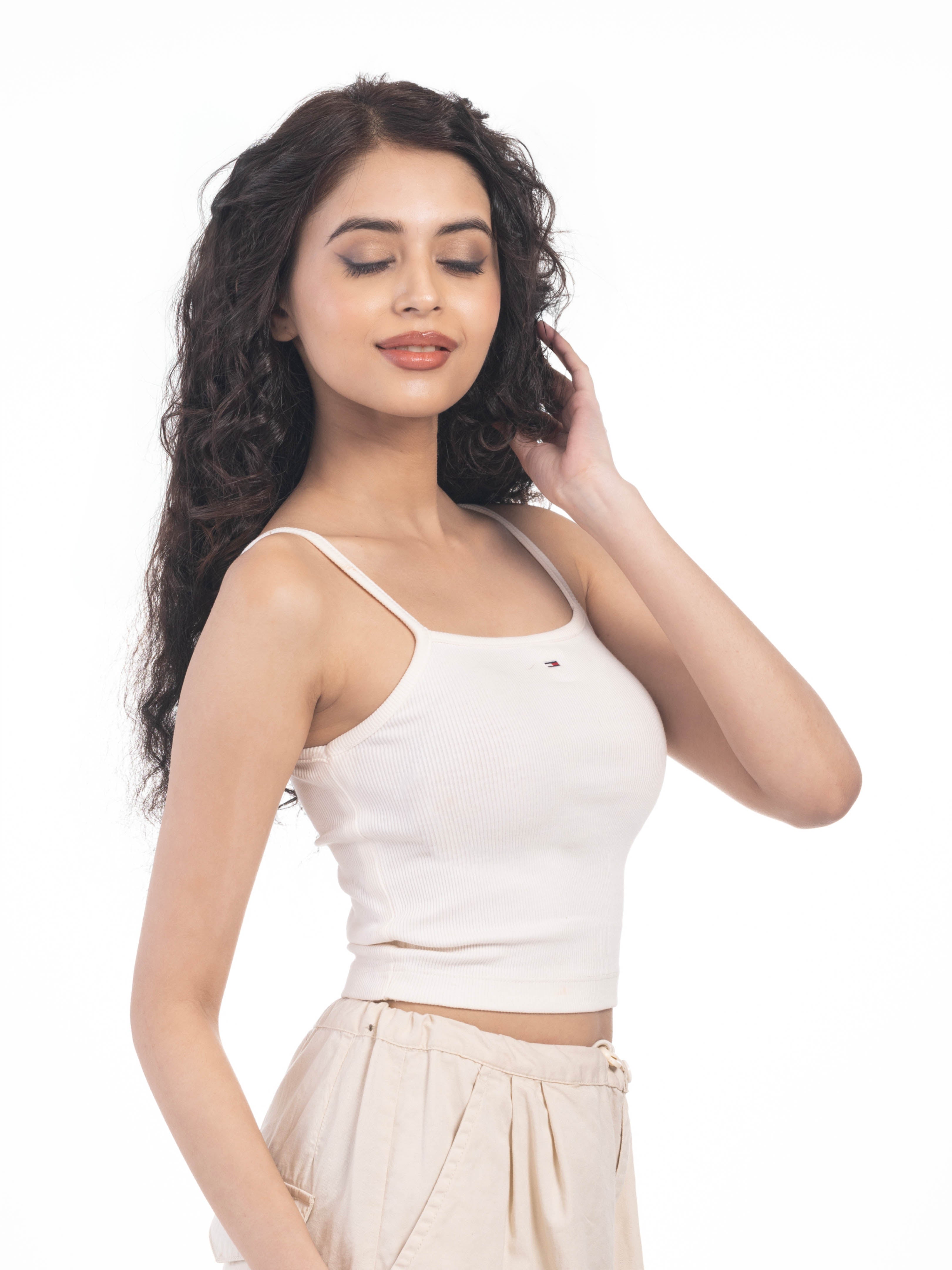 5 Clip Ear to Ear Volumizer (Curly) Dark Brown