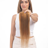 Lace Toppers Large Light Golden Brown (4x4)