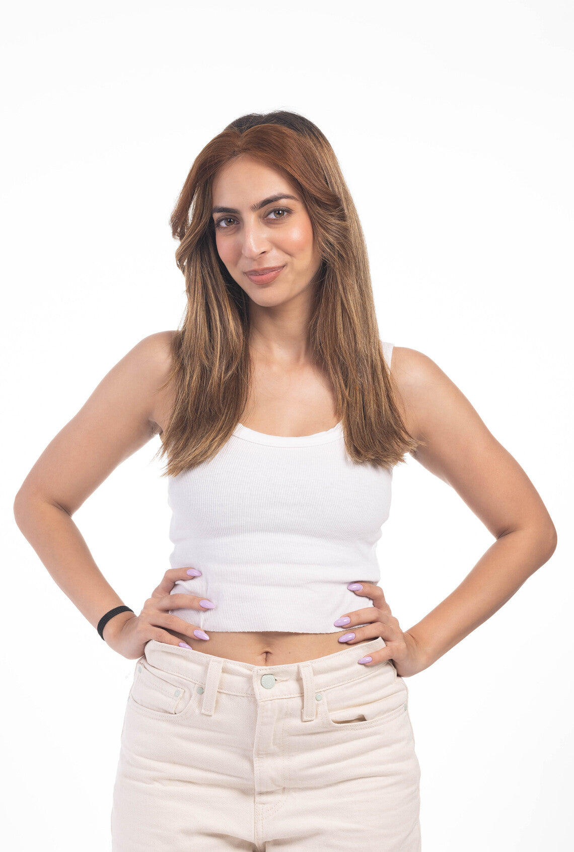 Front Fringe Light Golden Brown