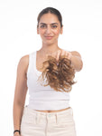 Scrunchie (Curly) Light Golden Brown
