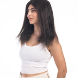 Silk Based Wigs Dark Brown
