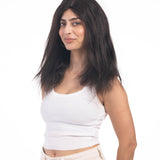 Silk Based Wigs Dark Brown