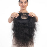 Silk Based Wigs (Curly) Dark Brown