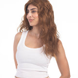 Silk Based Wigs Light Golden Brown