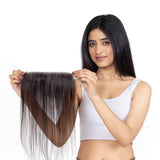 Receding Hairline Band With Elastic Natural Black