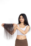 Receding Hairline Band With Elastic Natural Black