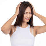 Receding Hairline Band With Elastic Medium Chocolate Brown