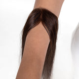 Receding Hairline Band With Elastic Medium Chocolate Brown