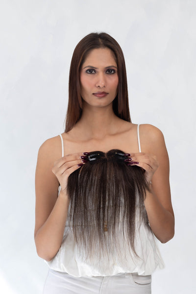 Front Fringe 2.0 Medium Chocolate Brown