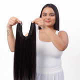 U Shape Volumiser Natural Black