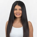 4 Clip Set - Dark brown