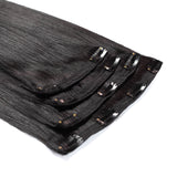 4 Clip Set - Natural black