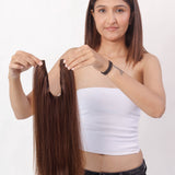 U Shape Volumiser Medium Chocolate Brown