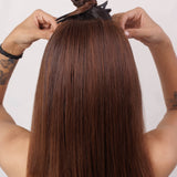 U Shape Volumiser Medium Chocolate Brown