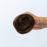 Clip On Bun - Medium Chocolate Brown