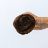 Clip On Bun - Medium Chocolate Brown