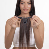 Tiny Elastic Topper Dark Brown