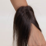 Tiny Elastic Topper Dark Brown
