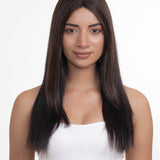 Tiny Elastic Topper Dark Brown