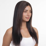 Tiny Elastic Topper Dark Brown