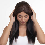 Elastic Frontal Topper Dark Brown