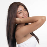 Elastic Frontal Topper Dark Brown
