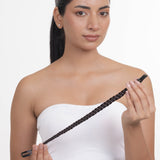 Braid Tie Dark Brown
