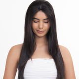 Elastic Frontal Topper Natural Black