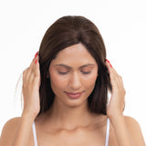 Tiny Elastic Topper Medium Chocolate Brown