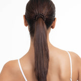 Braid Tie Medium Chocolate Brown