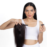 Face Frame With Elastic Topper Dark Brown