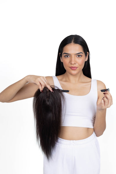 Face Frame With Elastic Topper Dark Brown