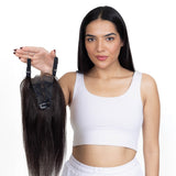 Face Frame With Elastic Topper Dark Brown