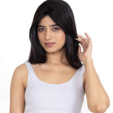 Mini Topper with Bangs Natural Black