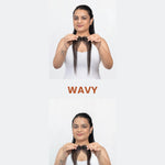 Straight vs wavy
