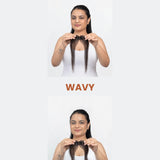 Straight vs wavy