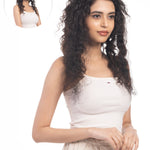 2 Clip Side Patches (Curly) Dark Brown