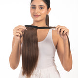 Wrap Around Ponytail Extensions Medium Chocolate Brown