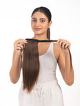 Wrap Around Ponytail Extensions Medium Chocolate Brown