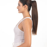 Ponytail Clutcher Medium Chocolate Brown